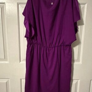 Suzi Chin Deep Purple Dress